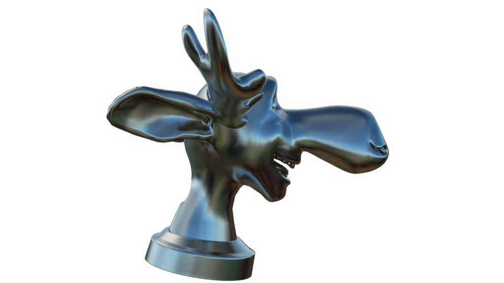 Hood ornament - Talking Moose